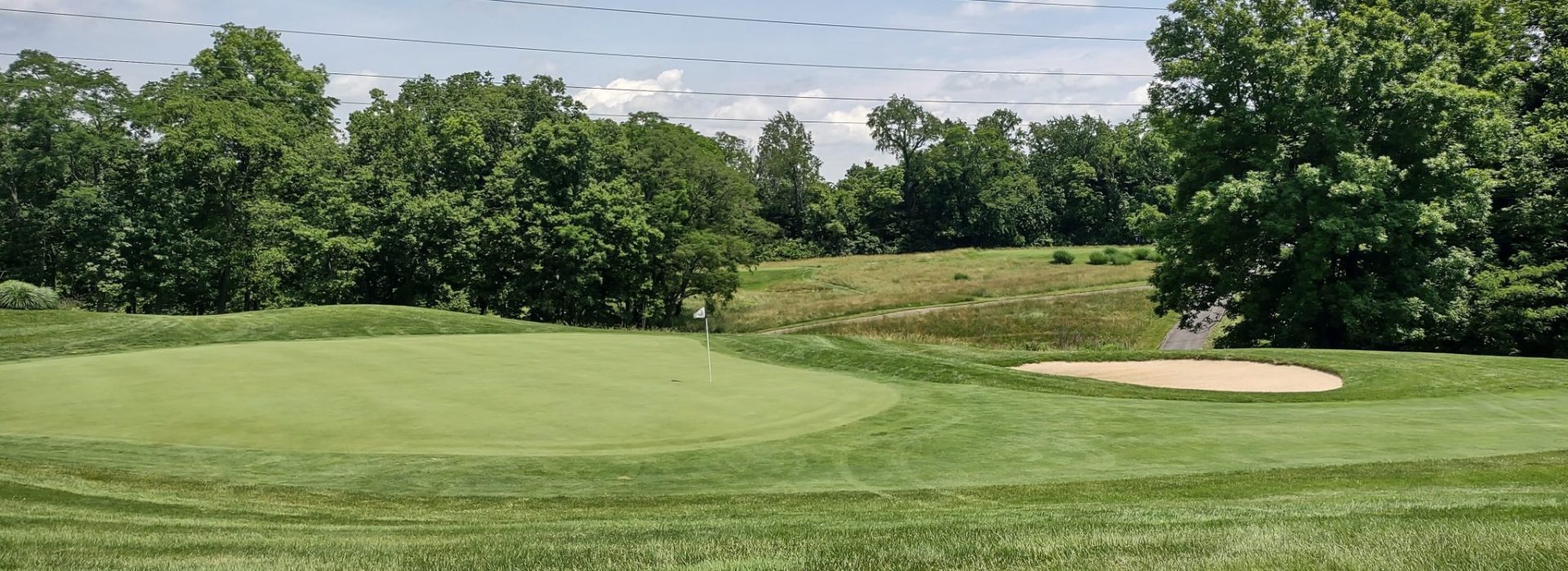 View of golf course